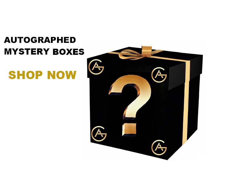 Signed Football Jersey Gold Mystery Box