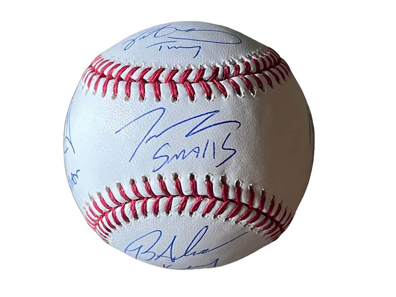The Sandlot Cast Autographed MLB Official Major League Baseball (Beckett)