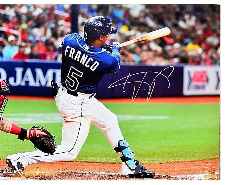 Wander Franco Autographed Tampa Bay Rays (Spotlight) Framed 16x20 Phot –  Palm Beach Autographs LLC