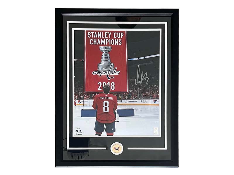 Alexander Ovechkin Autographed Washington Capitals 16x20 Frame Photo Fanatics