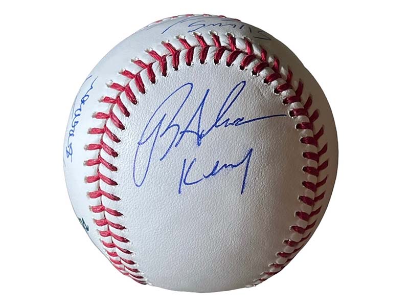 The Sandlot Cast Autographed MLB Official Major League Baseball (Beckett)