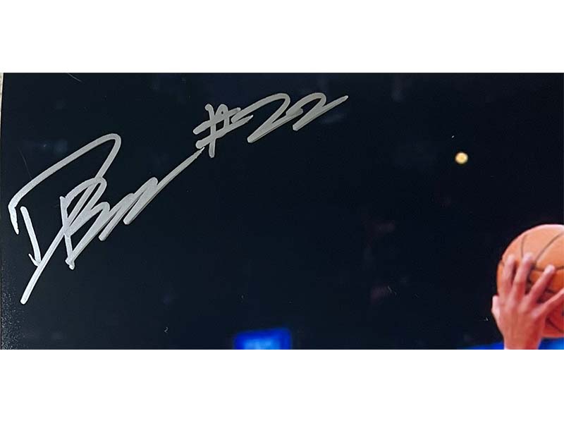 Desmond Bane Autographed 16x20 Memphis Grizzlies Vs Toronto NBA Photo (JSA)