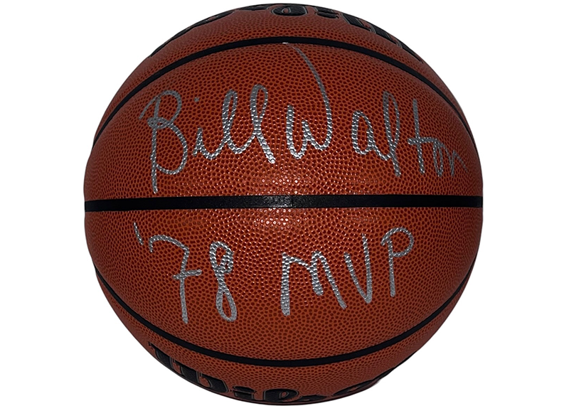 Bill Walton Signed Wilson NBA basketball JSA