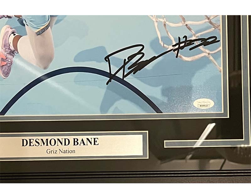Desmond Bane Signed Autographed 16x20 Memphis Grizzlies NBA Framed Photo (JSA)