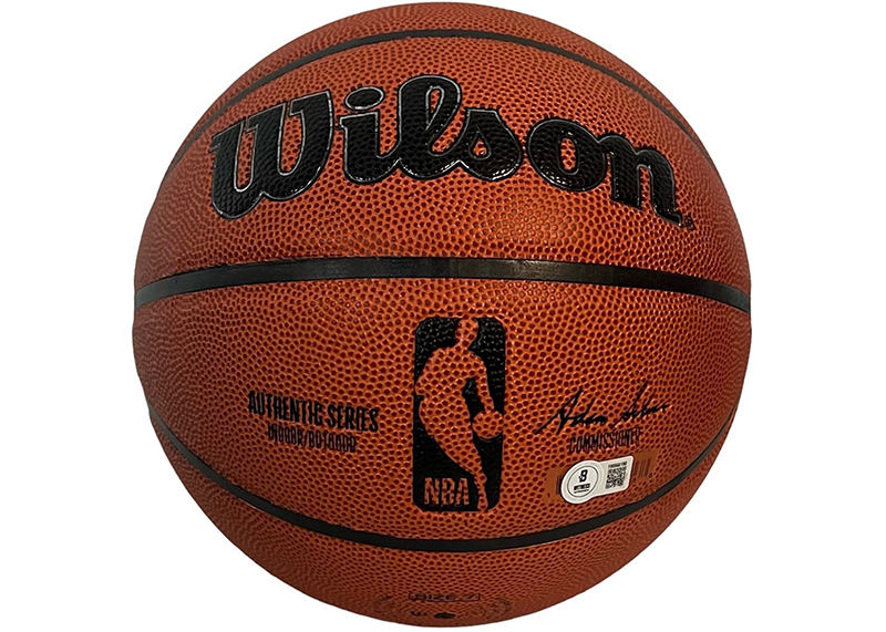 Domantas Sabonis Signed Wilson Official NBA Basketball Beckett