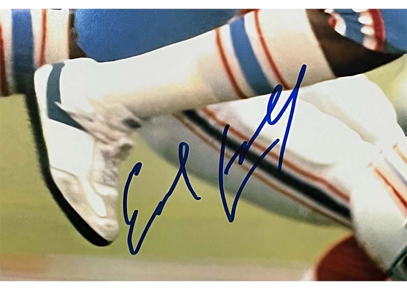 Earl Campbell Signed Houston Oilers 16x20 Photo JSA