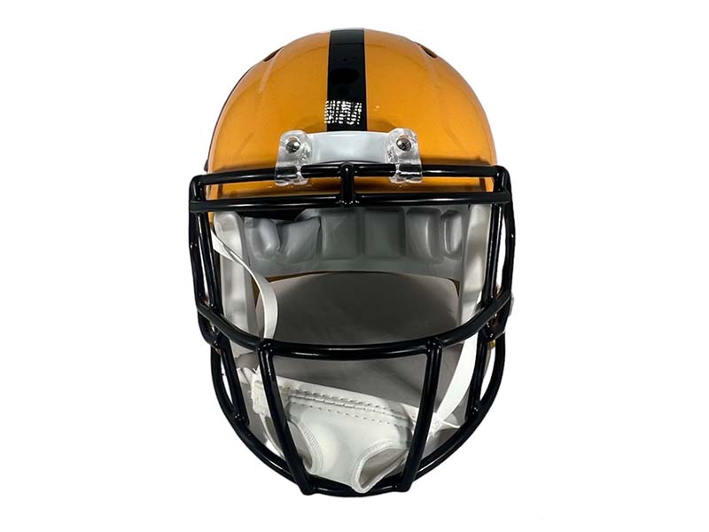 George Pickens Signed Pittsburgh Steelers Throwback Speed Full Size Helmet JSA