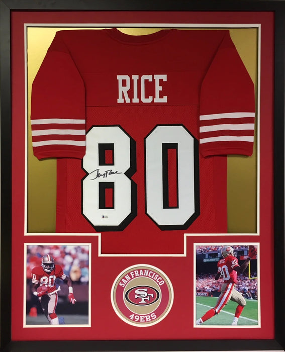 Jersey Framing - Double Suede Vertical Style with Two 8x10 Pictures