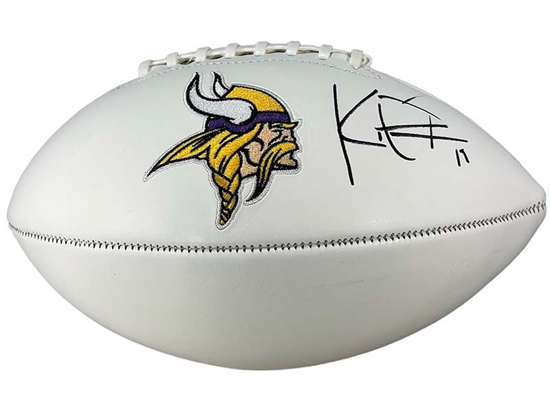 K.J. (KJ) Osborn Signed Minnesota Vikings Football JSA