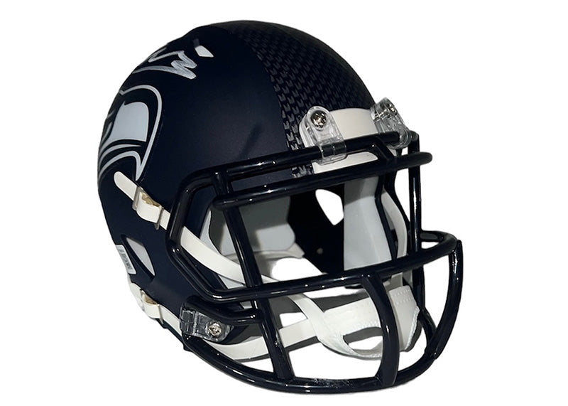 Kenneth Walker III Signed Seattle Seahawks Mini Speed Football Helmet Beckett