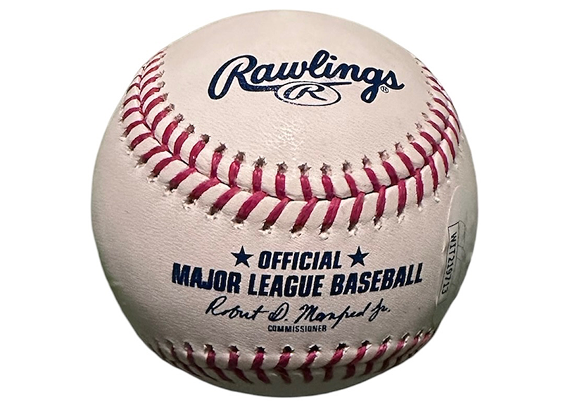 Major League Movie "Dorn" Corbin Bernsen Autographed Official MLB (JSA) Insc