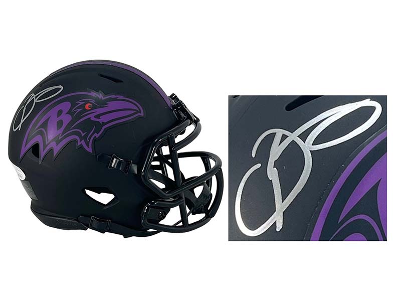 Baltimore Ravens NFL Collectible Mini Helmet - Picture Inside - FANZ  Collectibles