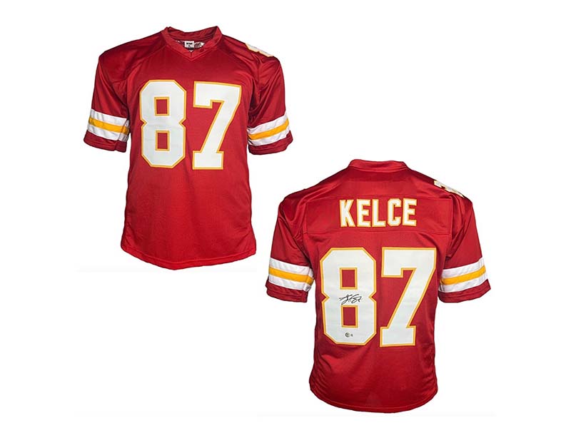 Travis Kelce Signed Jersey (Beckett)