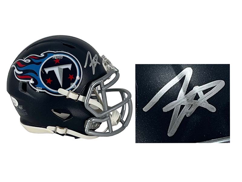 Tennessee Titans NFL Collectible Mini Helmet - Picture Inside - FANZ  Collectibles