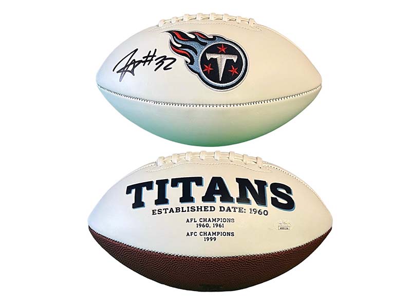 Discounted Tennessee Titans Memorabilia, Autographed Titans