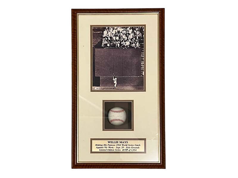 Willie Mays/ Autographed Signed MLB Baseball - JSA Letter