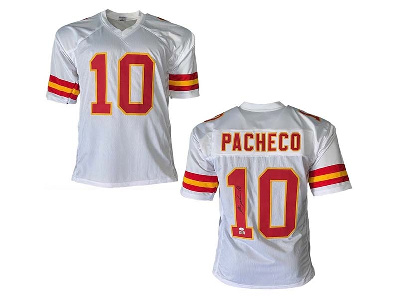 Isiah Pacheco Signed Jersey (JSA)