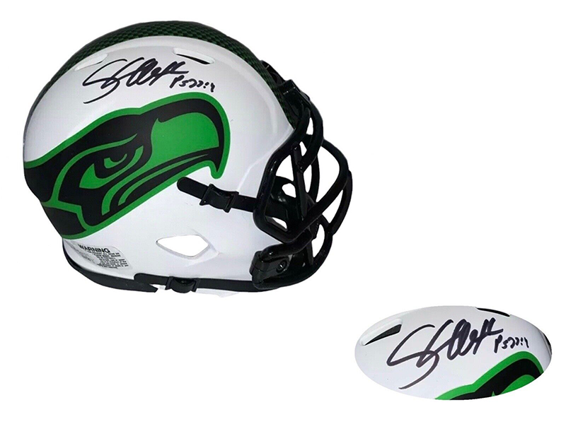 Brent Celek Philadelphia Eagles Autographed Flash Mini Helmet (JSA) –  Golden Autographs