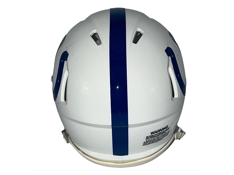 Dallas Clark Autographed Indianapolis Colts Speed Mini-Helmet JSA