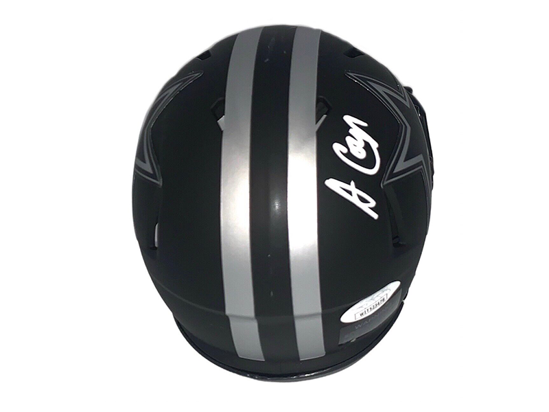 Amari Cooper Autographed Dallas Cowboys Eclipse Speed Mini Helmet (JSA)