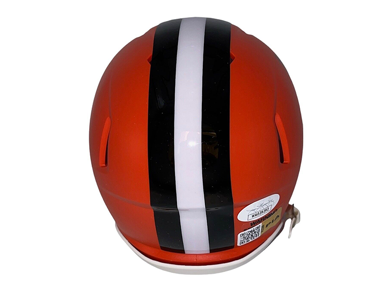 Amari Cooper Autographed Cleveland Browns Speed Mini Helmet (JSA)