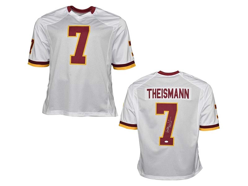 Joe Theismann Autographed 83 MVP Inscription Washington Pro Style Yell –  Golden Autographs