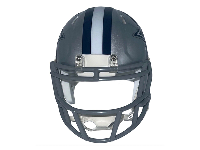 Trevon Diggs Dallas Cowboys Autographed Speed Mini Helmet JSA