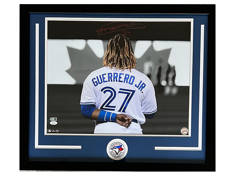 Framed Toronto Blue Jays Vlad Guerrero Jr Autographed Signed