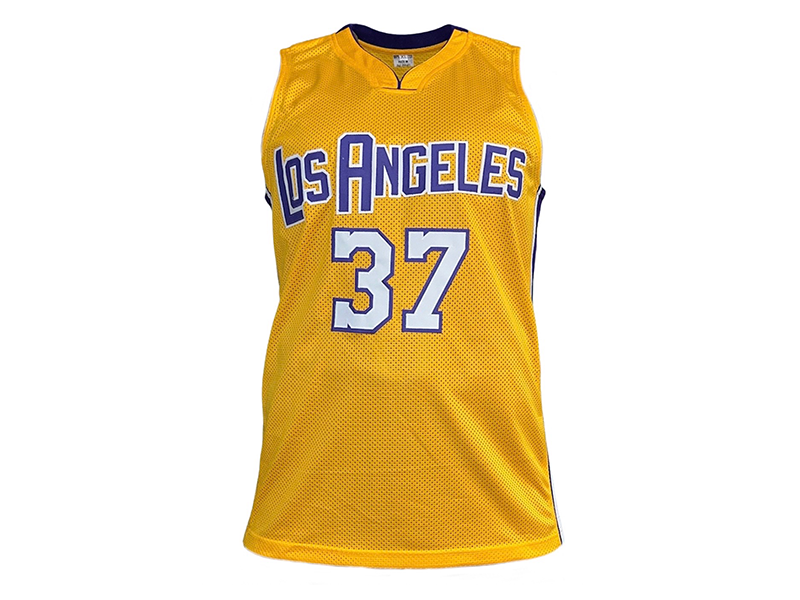 Ron Artest (World Peace) Autographed Pro Style Yellow Basketball Jersey Beckett