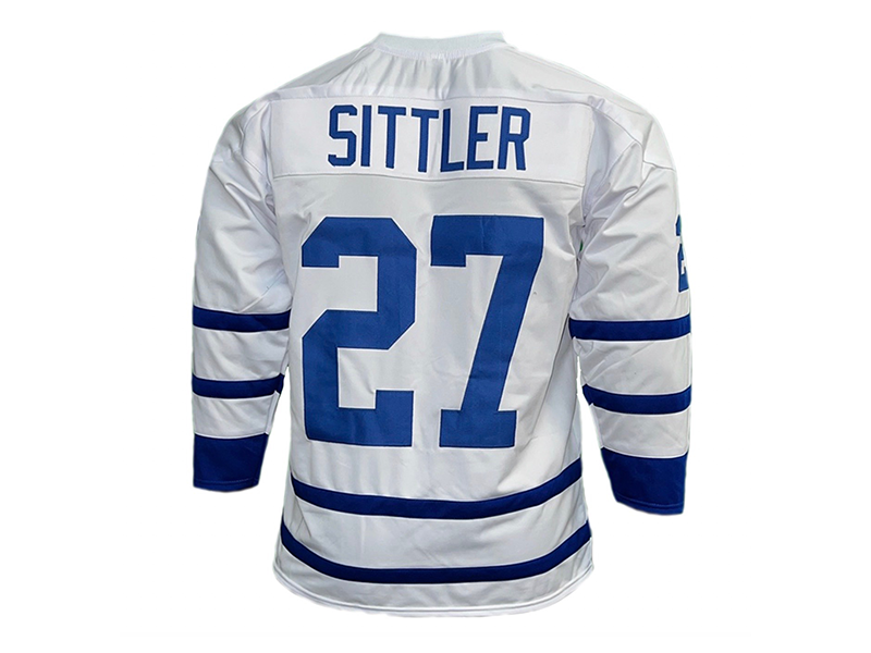 Darryl Sittler White Toronto Hockey Jersey
