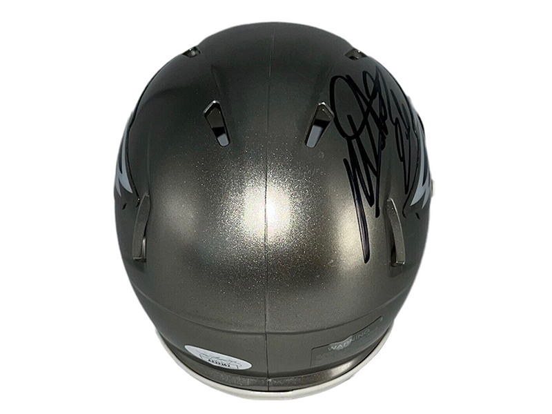 Miles Sanders Philadelphia Eagles Autographed Flash Mini Helmet (JSA)