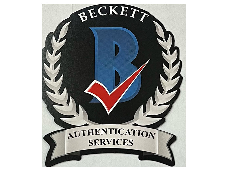 Ozzie Albies Autographed Atlanta Pro Style Baseball Jersey Blue (Beckett)
