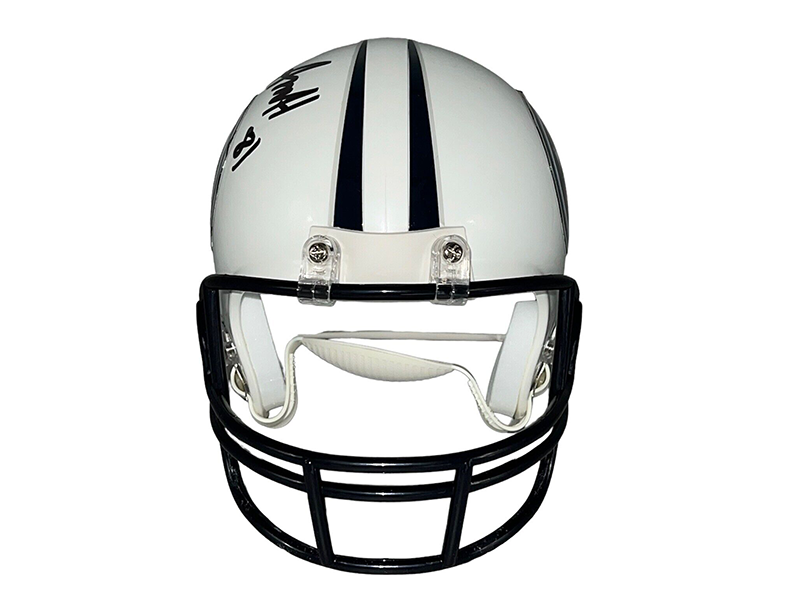 Austin Hooper Autographed Tennessee Titans Speed Mini Helmet (JSA)