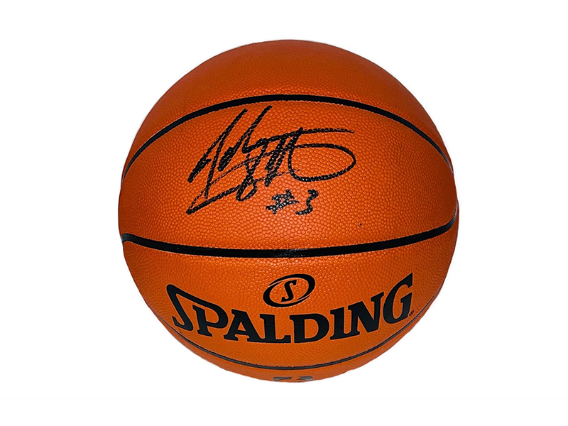John Starks Autographed Spalding NBA Basketball JSA