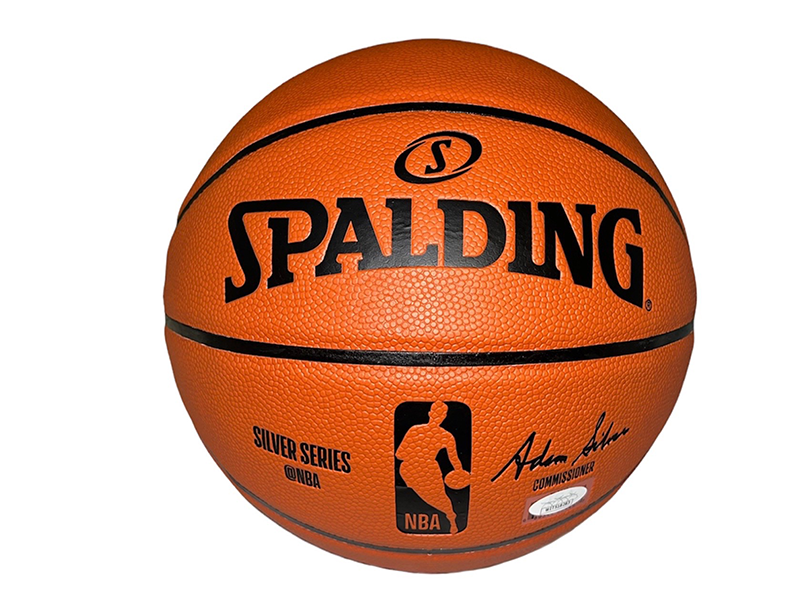 Shaquille O'Neal Autographed Spalding NBA Series Basketball HOF 16 Insc (JSA)