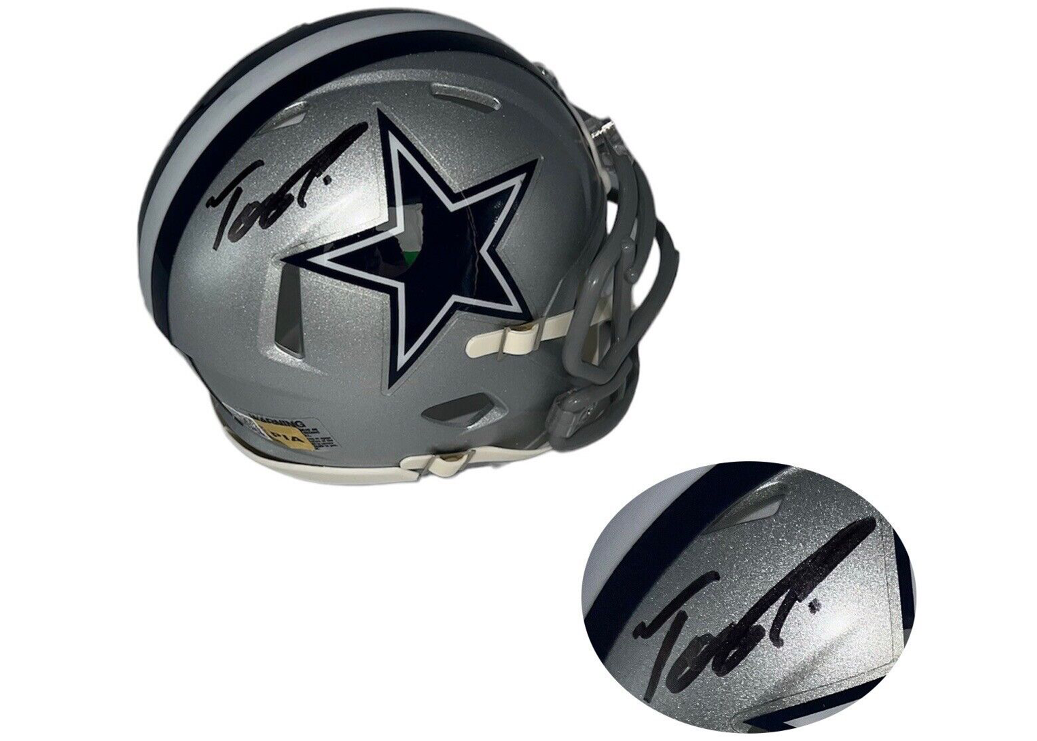 tony pollard helmet