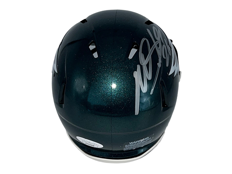 Miles Sanders Philadelphia Eagles Autographed Speed Mini Helmet (JSA)