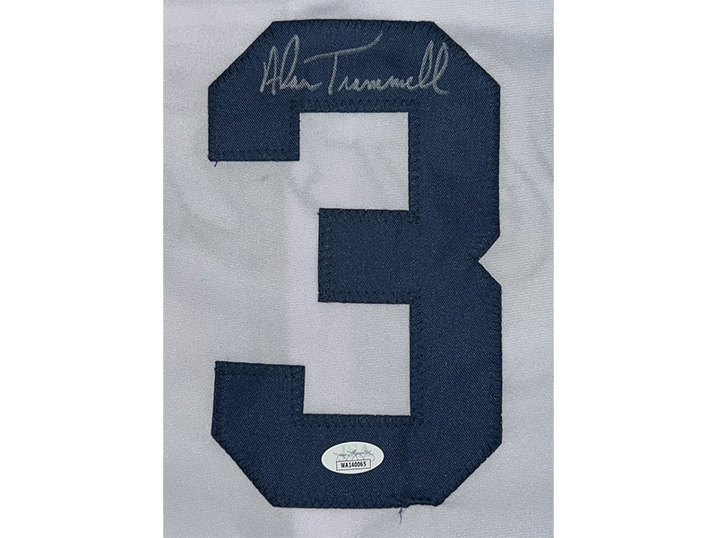 Alan Trammell Autographed Pro Style White Detroit Baseball Jersey (JSA)