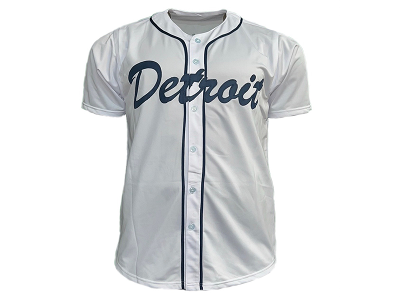 Alan Trammell Autographed Pro Style White Detroit Baseball Jersey (JSA)