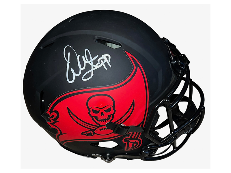 Warren Sapp Autographed Full-Size Tampa Bay Authentic Eclipse Helmet (Radtke Sports)