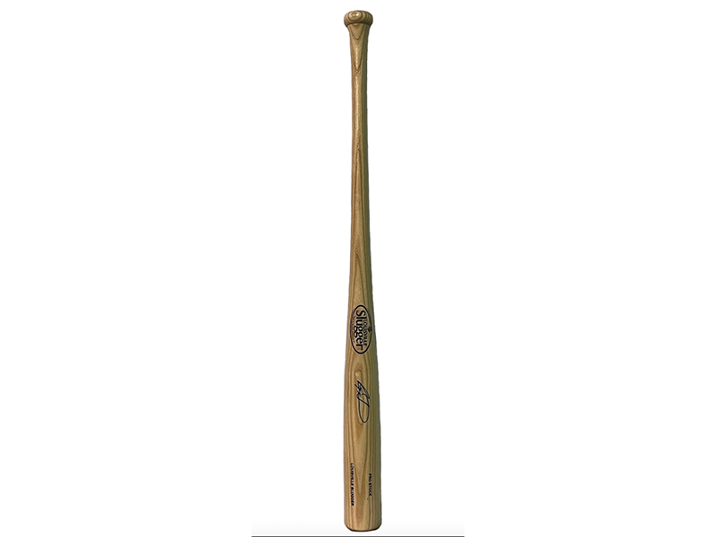 Ryan Howard Autographed Louisville Slugger Official MLB Blonde Baseball Bat JSA