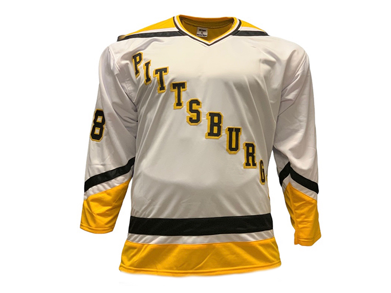 Jaromir Jagr Autographed Pittsburgh Pro Style Hockey Jersey White (JSA)
