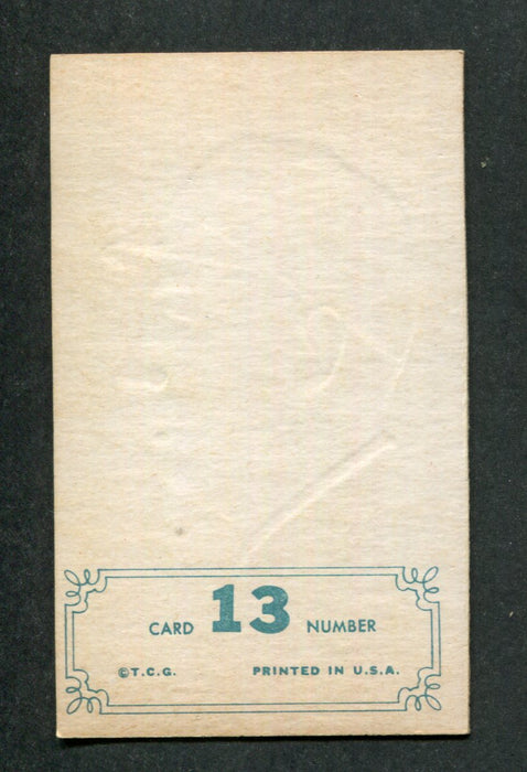 #13 Al Kaline 1965 Topps Embossed Gold Baseball Card