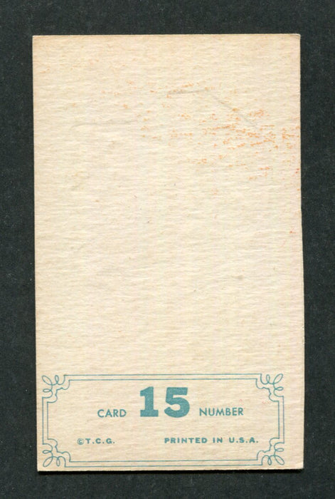 #15 Don Drysdale 1965 Topps Embossed Gold Baseball Card