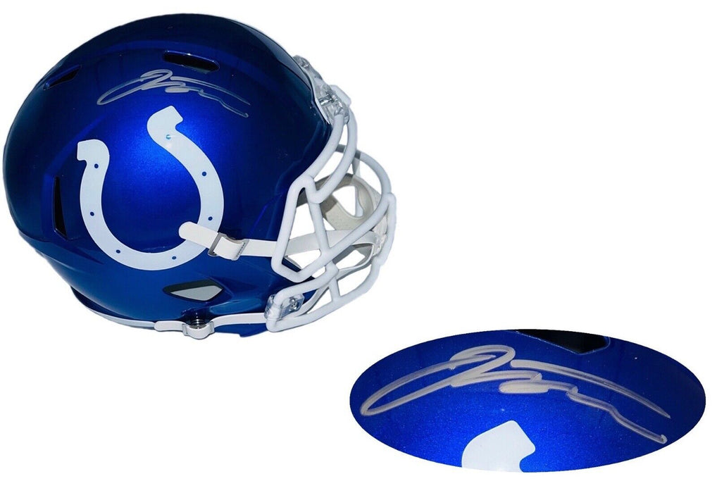 Jonathan Taylor Autographed Colts Speed Full Size Flash Helmet JSA
