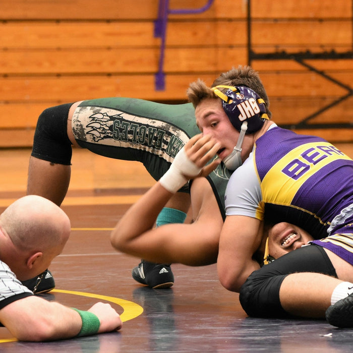 wrestling players