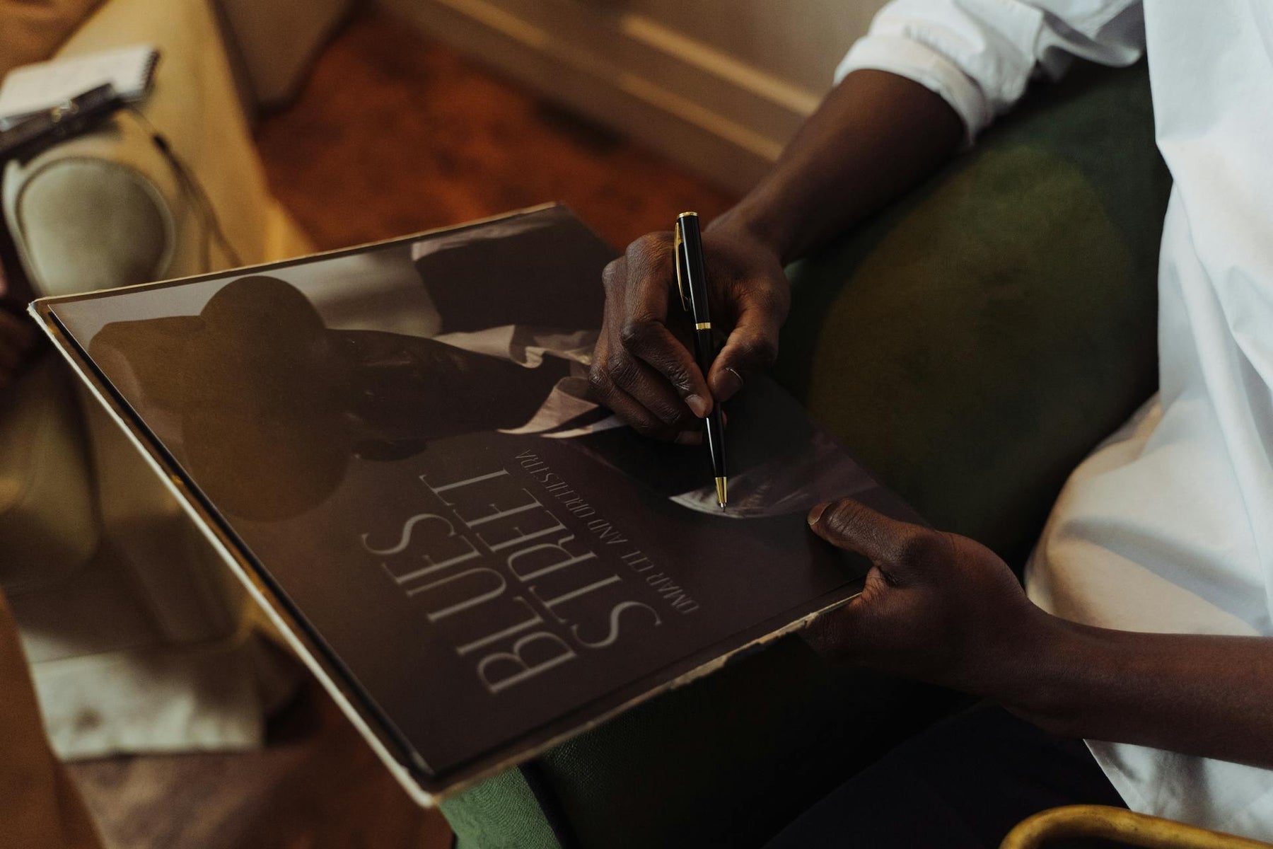 signed album