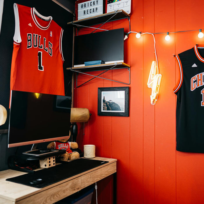 basketball jersey display