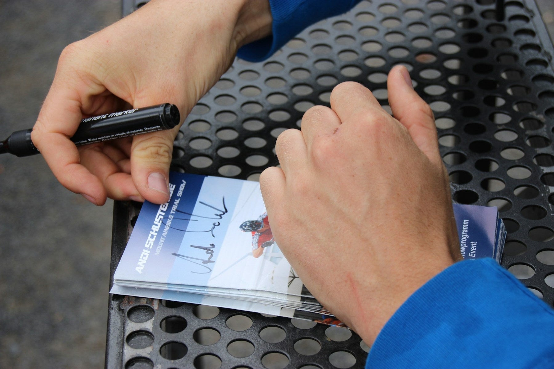 Signed photo