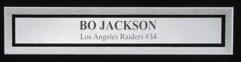 Bo Jackson Signed/Auto 16x20 Photo Los Angeles Raiders Framed Beckett 192366